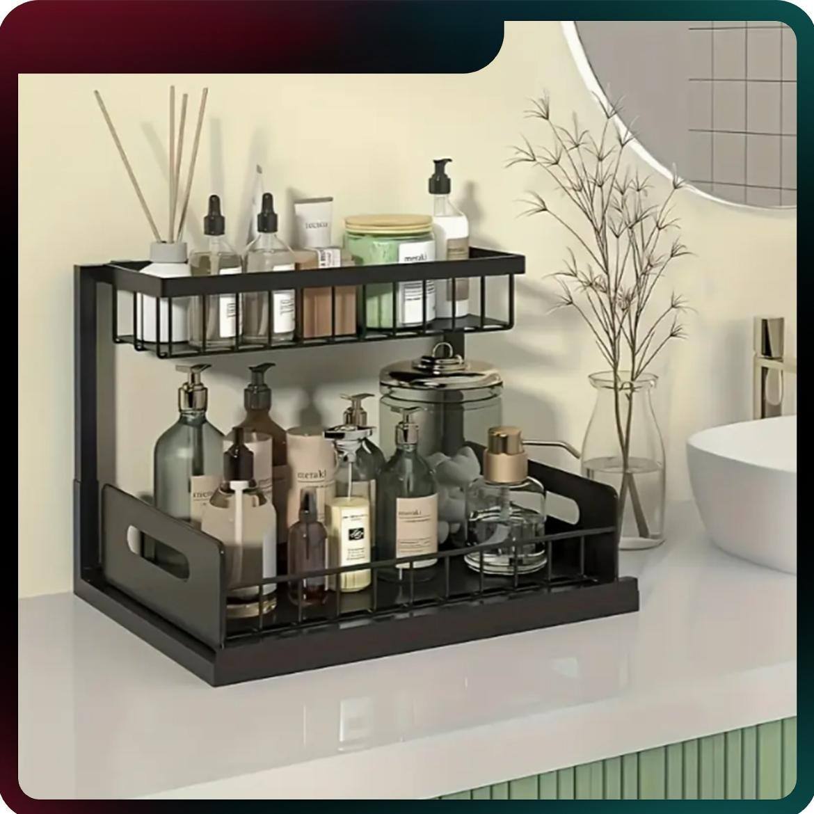 Heavy Duty Pull Out Cabinet Or - Home Edit Bathroom Storage recension och pris