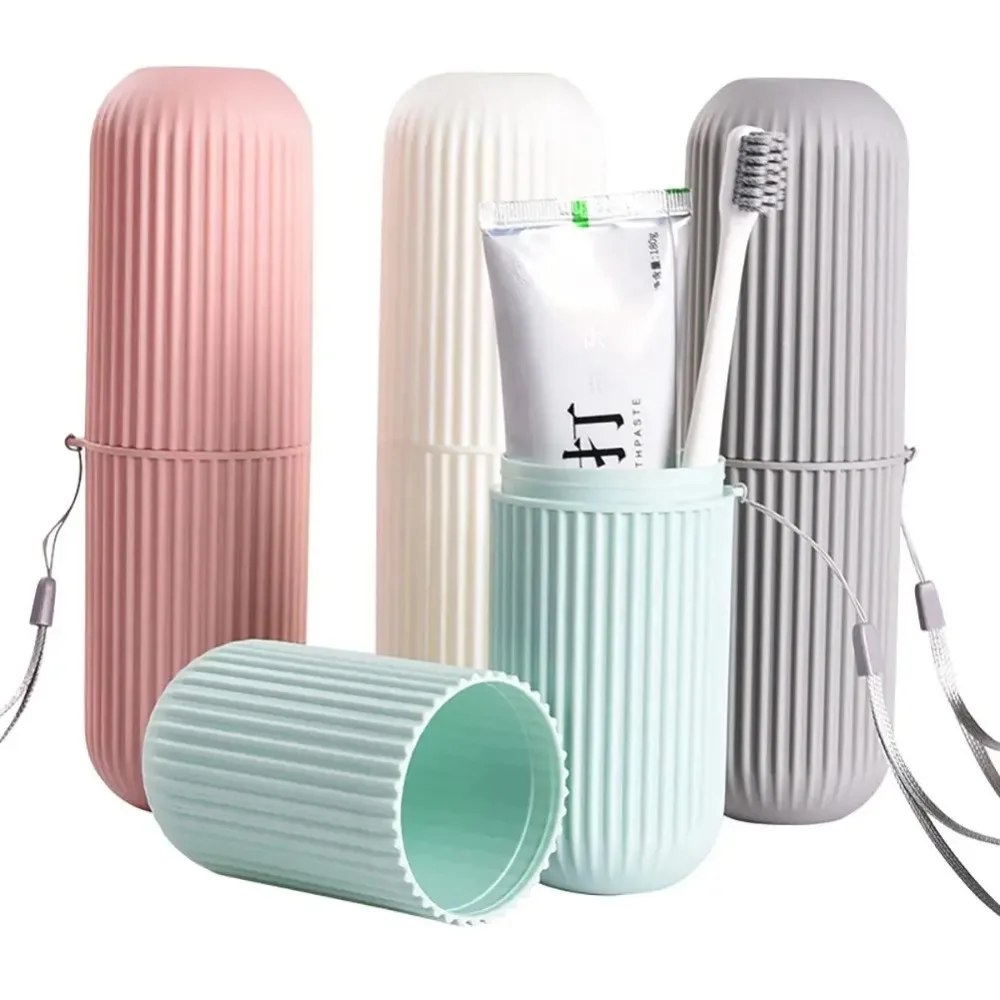 Travel Portable Toothbrush Cup - Home Edit Bathroom Storage recension och pris