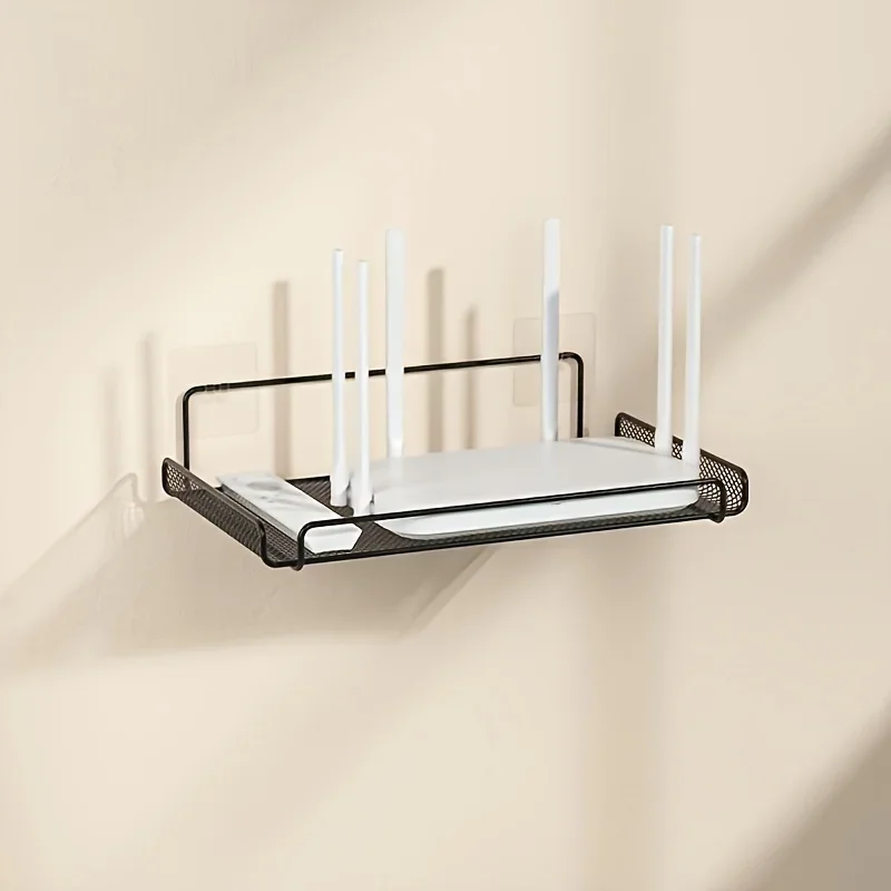 Home Edit Bathroom Storage - Stainless Steel Router Shelf No Drill