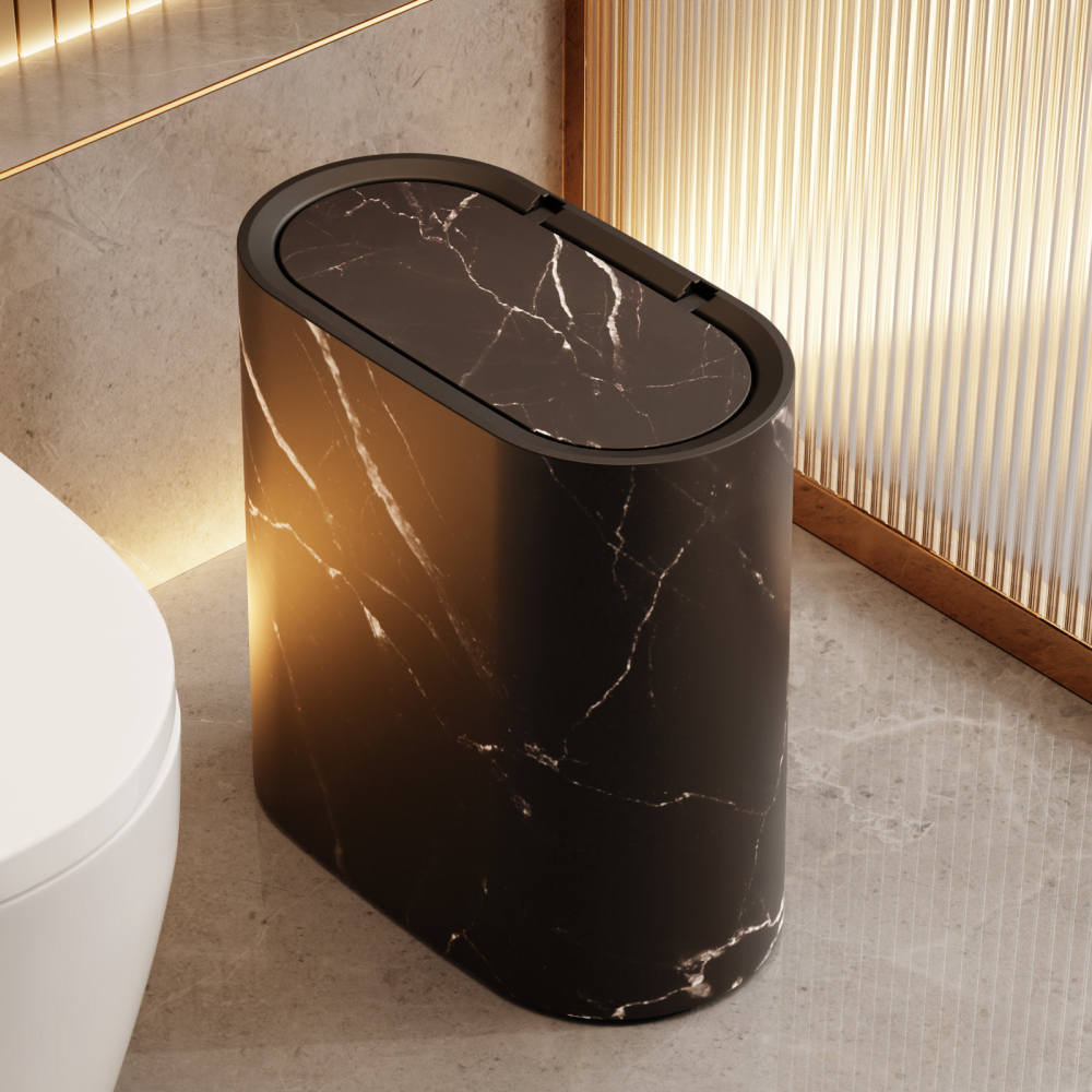 Minimalist Slim Trash Can Narr - Home Essentials Bathroom Storage recension och pris