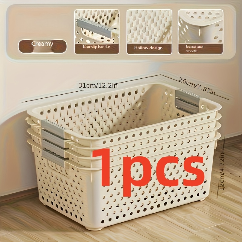Large-capacity plastic storage - Home Edit Bathroom Storage recension och pris