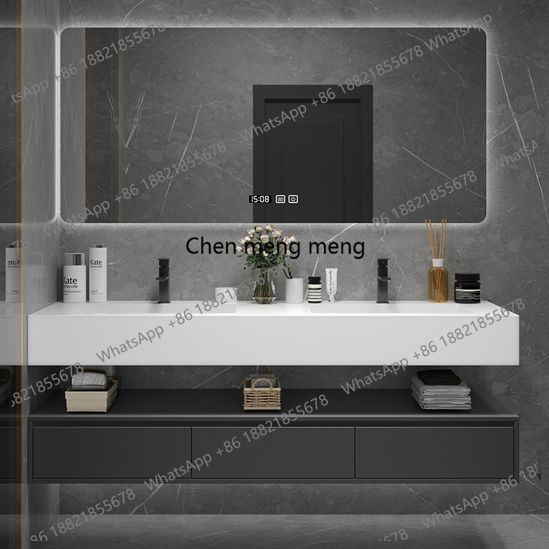 Black Lighting Shelf Bathroom  - Home Bathroom Vanity Combo recension och pris
