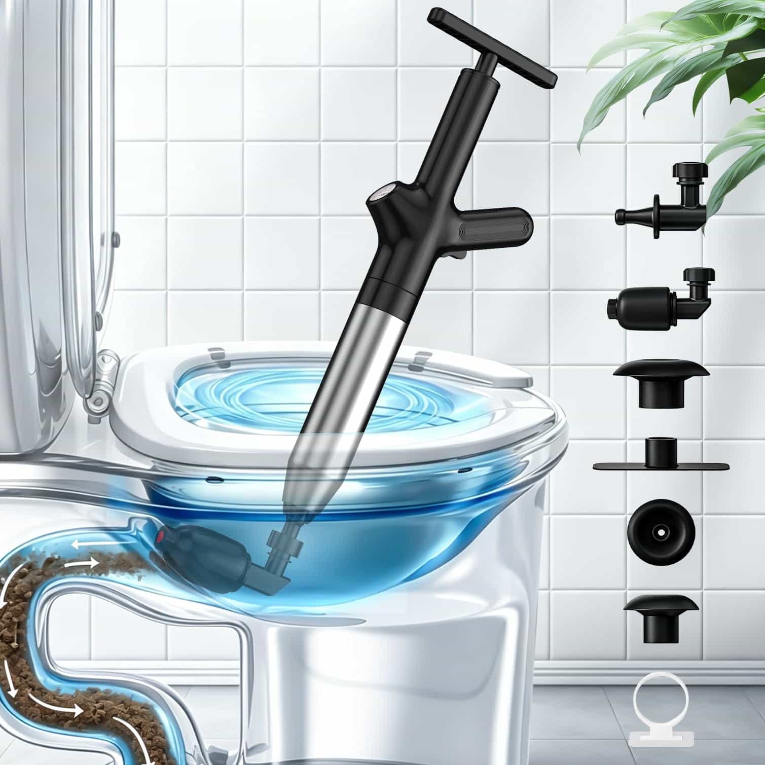 Toilet Plunge Blaster, High Pr - Plunger Toilet recension och pris