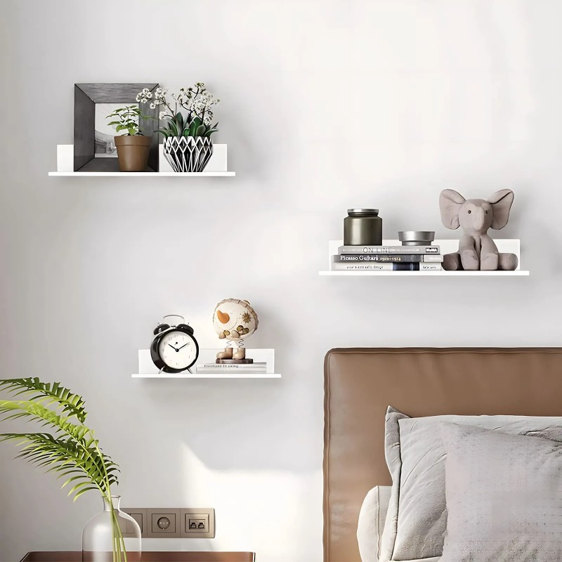 Metal Floating Shelves Wall Mo - Home Edit Bathroom Storage recension och pris