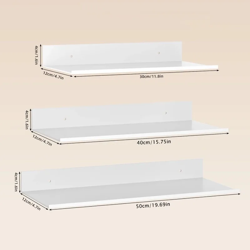 Metal Floating Shelves Wall Mo - Home Edit Bathroom Storage recension och pris