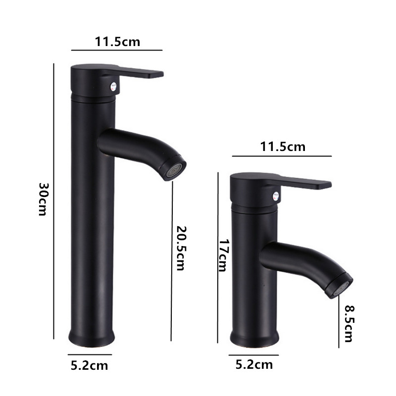 Black Basin Faucet Bathroom Wa - Basin Mixer Tap recension och pris