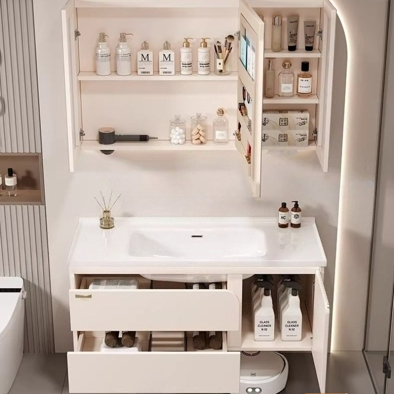 #Home Ceramic integrated basin - Home Bathroom Vanity Combo recension och pris